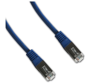 DATACOM Patch cord FTP CAT5E 0,5m modrý