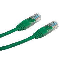 DATACOM patch cord UTP cat5e 1M zelený