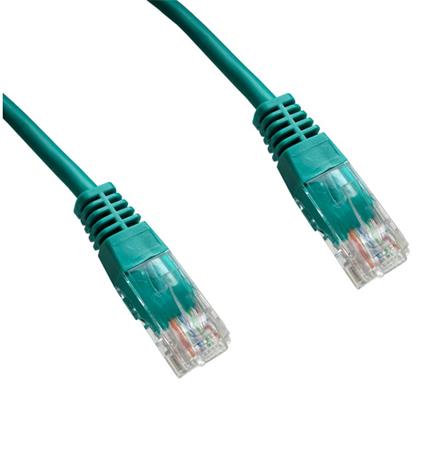 DATACOM Patch cord UTP CAT5E 3m zelený