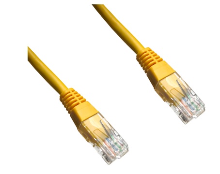 DATACOM Patch cord UTP CAT5E 7m žlutý 1555