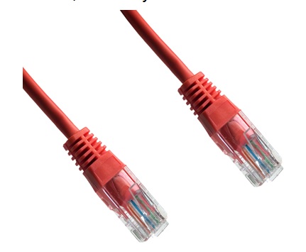 DATACOM Patch cord UTP Cat6 0,5m oranžový