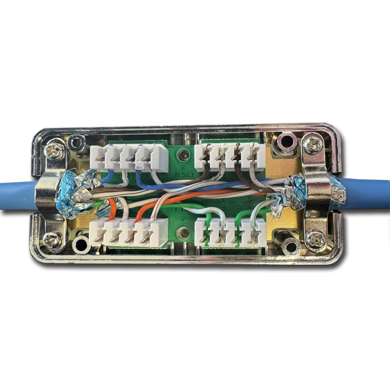 DATACOM Zářezová spojka STP CAT6A LSA SILVER 4236