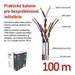 Datový kábel FTP 5E, 100m 8592920141373