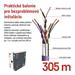 Datový kábel FTP CAT 5E LSZH, 305m 8592920000083