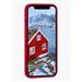 dbramante1928 - Puzdro Greenland pre iPhone 13, candy apple red GL61CARE1339
