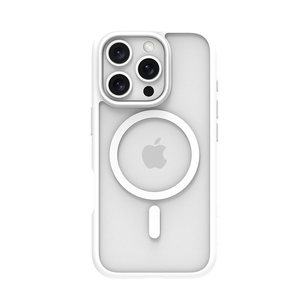 dbramante1928 - Puzdro Grenen s MagSafe pre iPhone 16 Pro, biela GN61WH006372