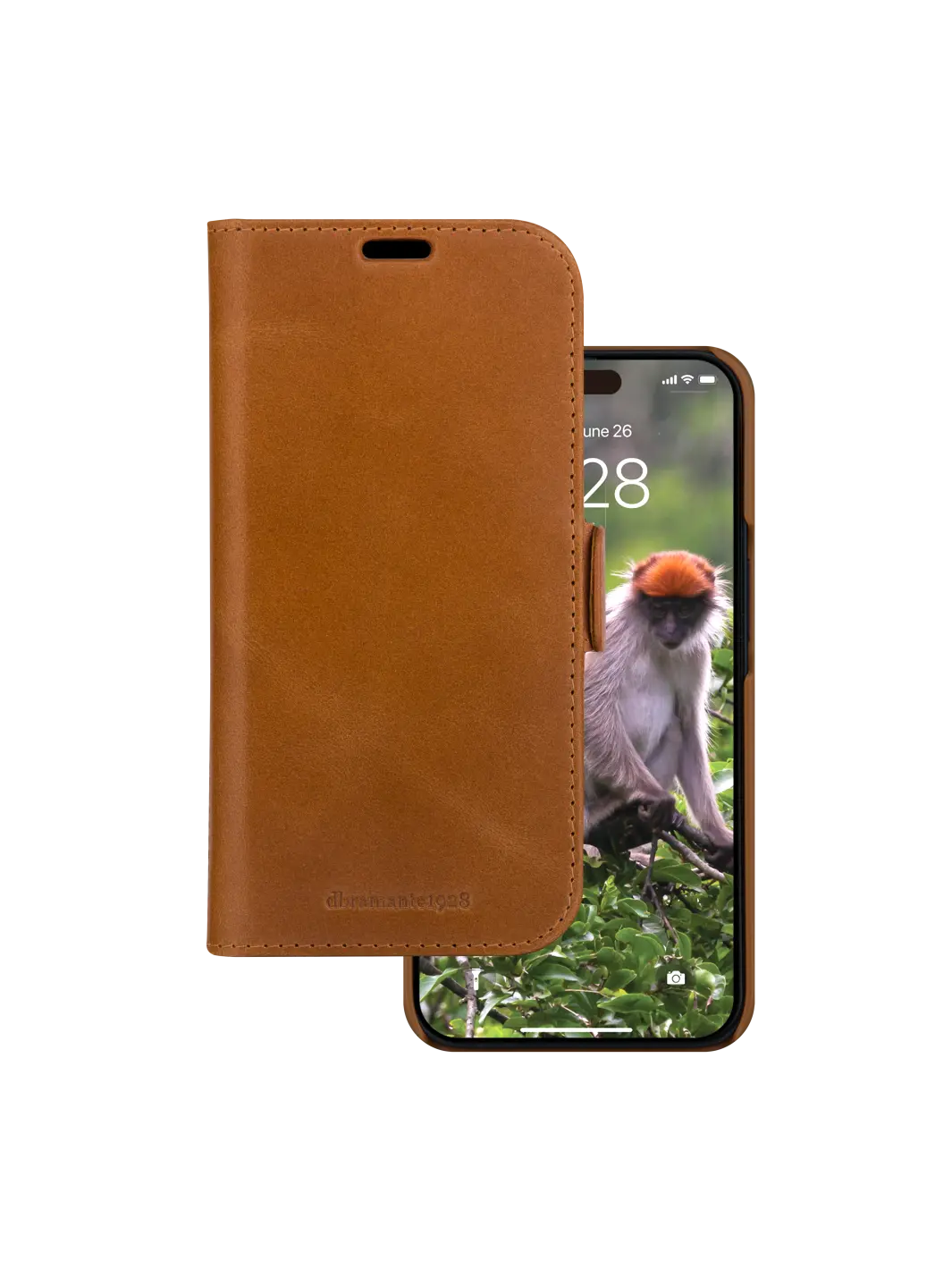 dbramante1928 - Puzdro Lynge pre iPhone 15 Plus, tan LY67GTBL1837
