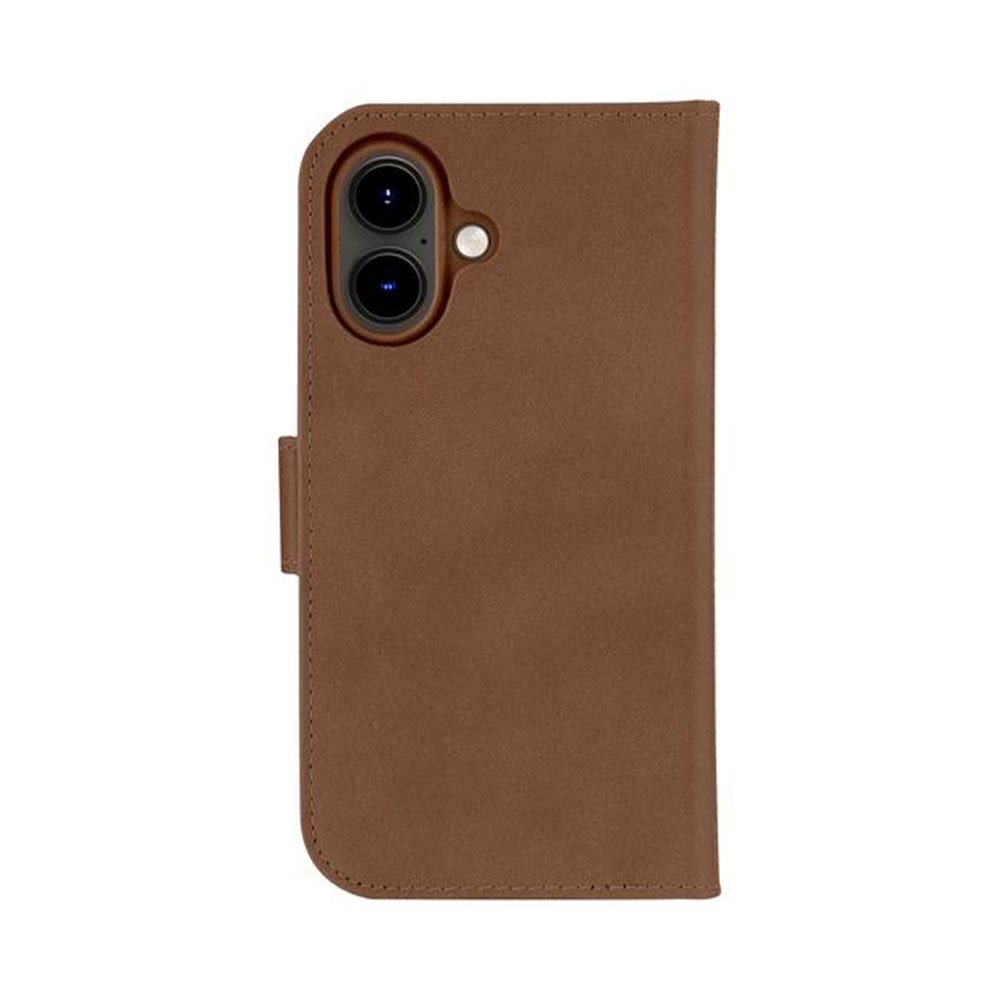 dbramante1928 - Puzdro Lynge pre iPhone 16, dark tan LM61GT006305