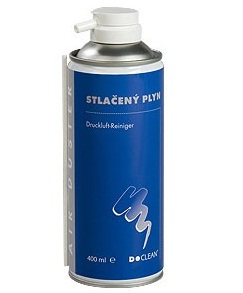 DCLEAN Horľavý stlačený vzduch (400ml) P-4001