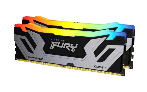 DDR 5.... 48GB . 8800MHz. CL42 FURY Renegade RGB Silver Kingston XMP (2x24GB) KF588CU42RSAK2-48