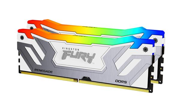 DDR 5.... 48GB . 8800MHz. CL42 FURY Renegade RGB White Kingston XMP (2x24GB) KF588CU42RWAK2-48