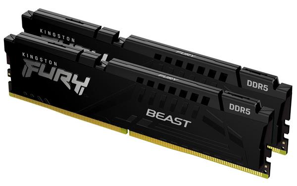 DDR 5.... 64GB . 5600MHz. CL36 FURY Beast Black Kingston XMP EXPO (2x32GB) KF556C36BBE2K2-64
