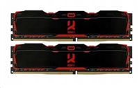 DDR4 16GB 3200MHz CL16 DIMM (Kit 2x8GB) GOODRAM IRDM X, čierna IR-X3200D464L16A/32GDC