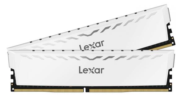 DDR4 ........... 32GB(2x16GB) 3600MHz UDIMM Lexar® THOR XMP biela, chladenie LD4BU016G-R3600GDWG