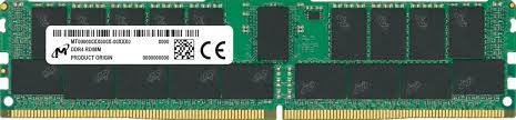 DDR4L...64GB 3200 MHz DR x4 ECC Reg. . Micron server MTA72ASS8G72LZ-3G2R2R