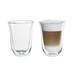 De Longhi Poháre na kávu - Latte Macchiato sada 2ks 330ml DLSC312