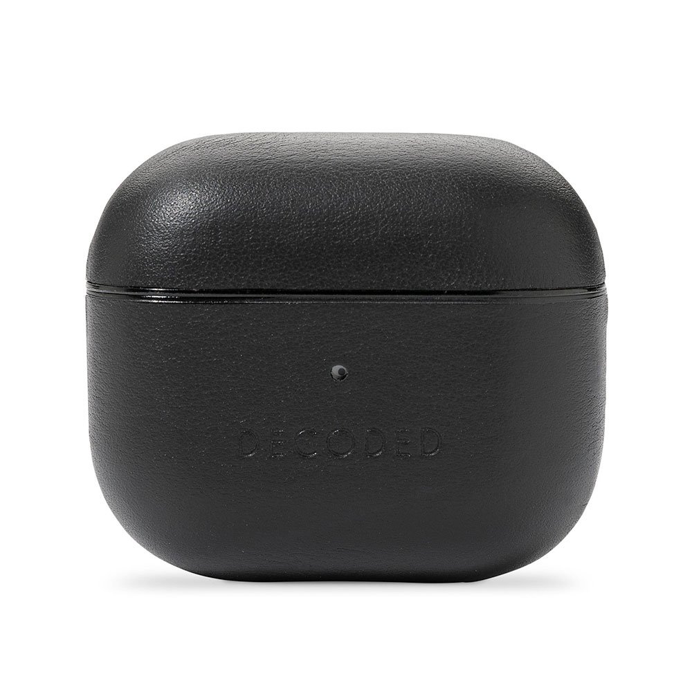 Decoded puzdro AirCase Leather pre Apple Airpods 3 - Black D21AP3C1BK