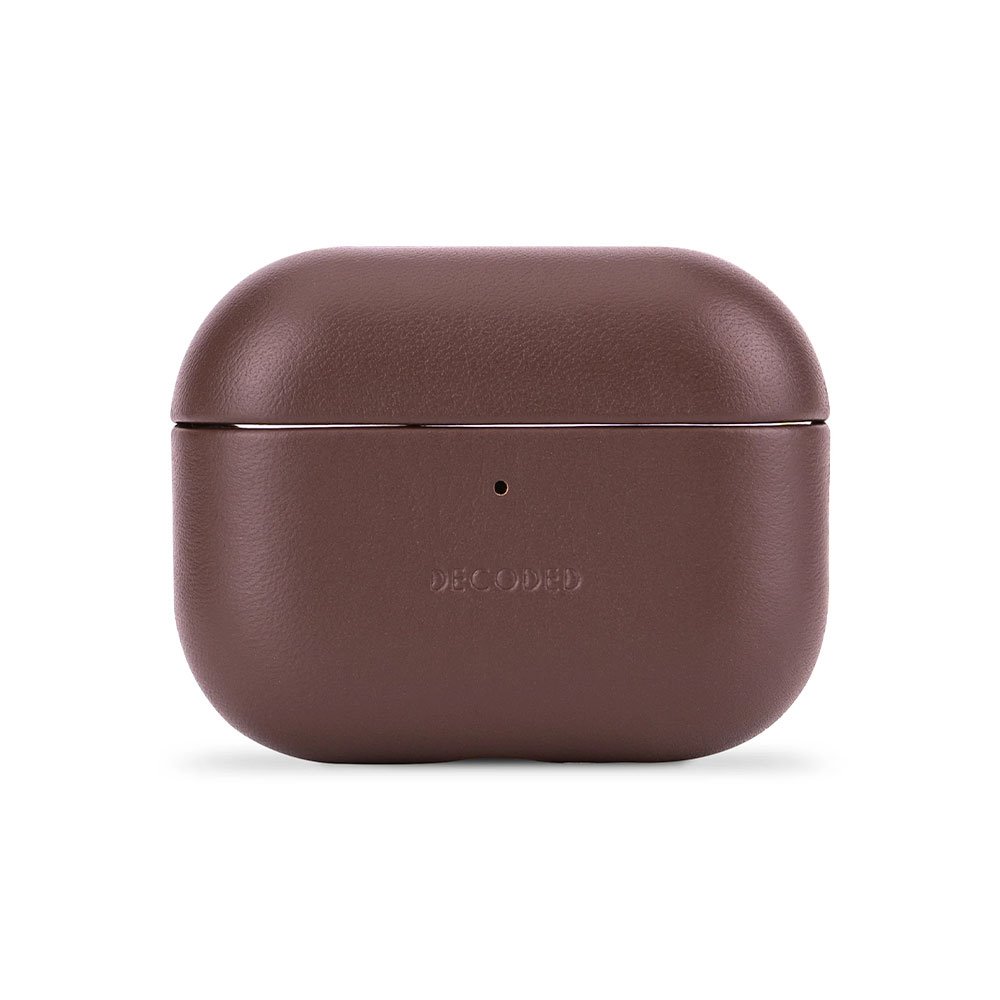 Decoded puzdro Leather AirCase pre Apple Airpods Pro 3 - Chocolate D26APP3C2CHB
