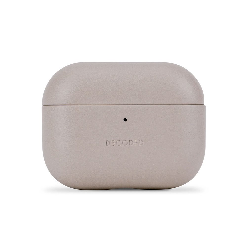Decoded puzdro Leather AirCase pre Apple Airpods Pro 3 - Clay D26APP3C2CY