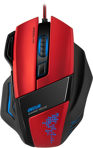 DECUS Gaming Mouse, black SL-6397-BK