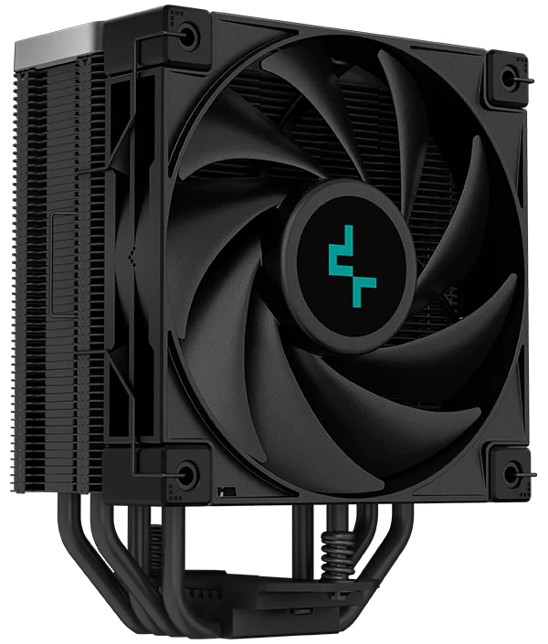 DEEPCOOL chladič AK400 Zero Dark / 120mm fan / 4x heatpipes / PWM / pro Intel i AMD / komplet černý R-AK400-BKNNMN-G-2