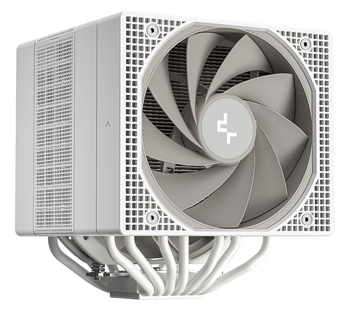 DEEPCOOL chladič CPU Assassin IV / dual tower / 120mm + 140mm fan / 7x tep. trubice / Intel i AMD / bíl R-ASN4-WHNNMT-G