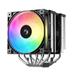 DEEPCOOL CPU Chladič AG620 G2 ARGB, 2x120mm, ARGB, LGA1851, AM5, černá R-AG620-BKAMMG2-G