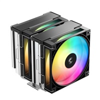 DEEPCOOL CPU Chladič AG620 G2 ARGB, 2x120mm, ARGB, LGA1851, AM5, černá R-AG620-BKAMMG2-G