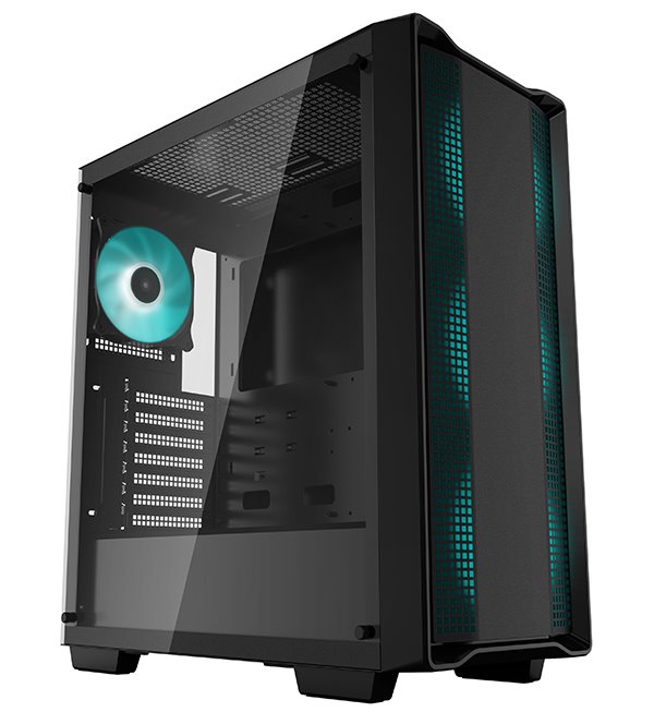 DEEPCOOL skříň CC560 / ATX / 4x120 mm fan / USB 3.0 / USB 2.0 / černá R-CC560-BKGAA4-G-2
