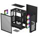 DEEPCOOL skříň CC560 MESH V2 / ATX / 4x120 mm fan ARGB / USB 3.0 / USB 2.0 / mesh panel / černá R-CC560-BKAMA4-G-2
