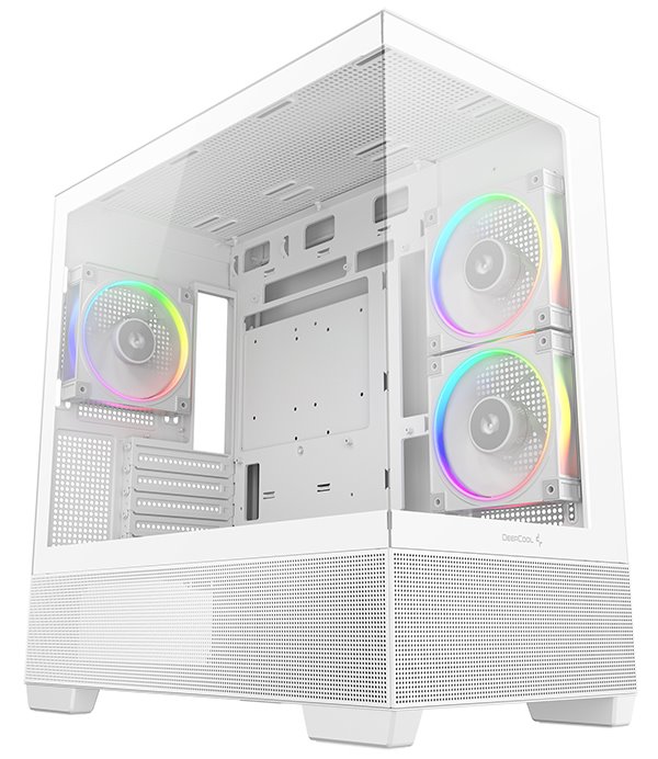 DEEPCOOL skříň CG380 3F bílá R-CG380-WHAGM3-G