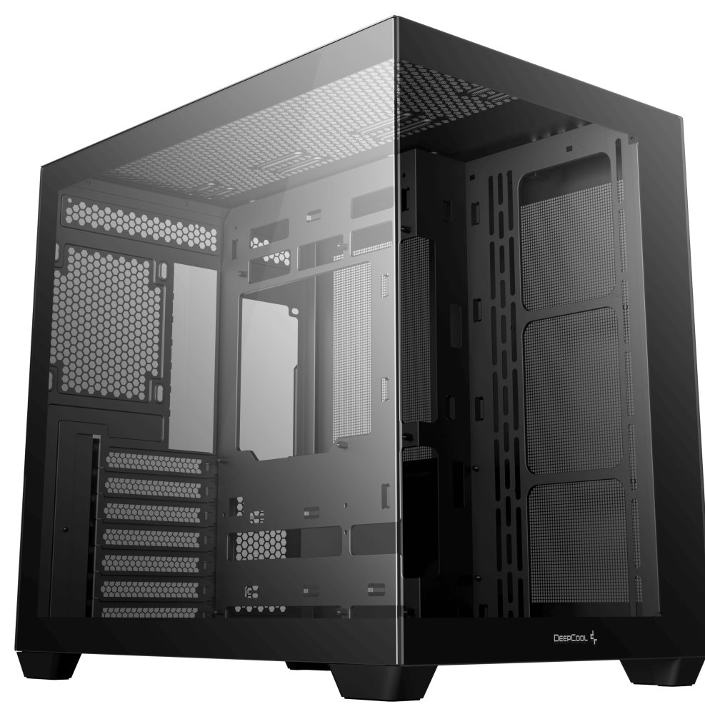 DEEPCOOL skříň CG530 / ATX / USB 3.0 / USB-C/ panoramatická / černá R-CG530-BKNDA0-G-1