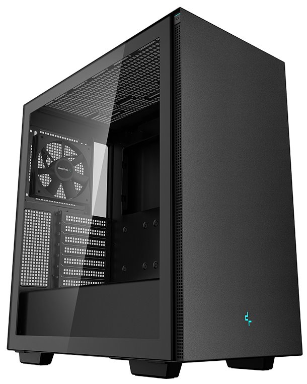 DEEPCOOL skříň CH510 / E-ATX / 120 mm fan / 2xUSB 3.0 / tvrzené sklo / černá R-CH510-BKNNE1-G-1