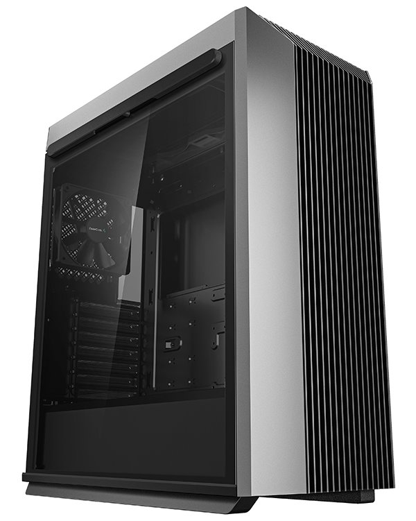 DEEPCOOL skříň CL500 / ATX / 120 mm fan / USB 3.0 / USB-C / tvrzené sklo / černá R-CL500-BKNMA1N-G-1