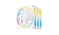DEEPCOOL Ventilátor FD12 SE WH 3v1, 3x 120mm, ARGB, bílá R-FL12SE-WHAPN3-G