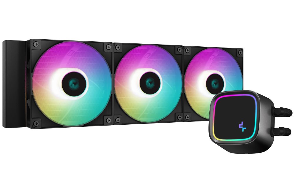 DEEPCOOL vodní chladič LE720 / 3x120 mm fan / ARGB / Intel i AMD (LGA1700) R-LE720-BKAMMN-G-1