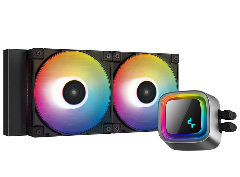 DEEPCOOL vodní chladič LS520 / 2x120 mm fan / ARGB / Intel i AMD R-LS520-BKAMNT-G-1