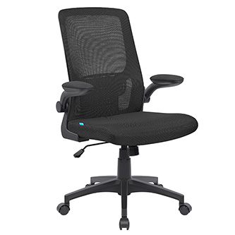 Defender Kancelárska stolička DALLAS, čierna, priedušný chrbát 64328