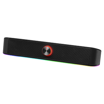 Defender Soundbar Z10, 2.0, 6W, čierny, regulácia hlasitosti, LED podsvietenie, USB/Bluetooth, 80Hz 65123