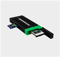 Delkin Cardreader CFexpress Type B & SD UHS-II (Type C to C & Type C to A Cables) DDREADER-56