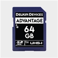 Delkin SD Advantage 660X UHS-I U3 (V30) R90/W90 64GB DDSDW63364GB