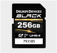 Delkin SDXC BLACK Rugged UHS-II R300/W250 (V90) 256GB (new) DSDBV90256BX