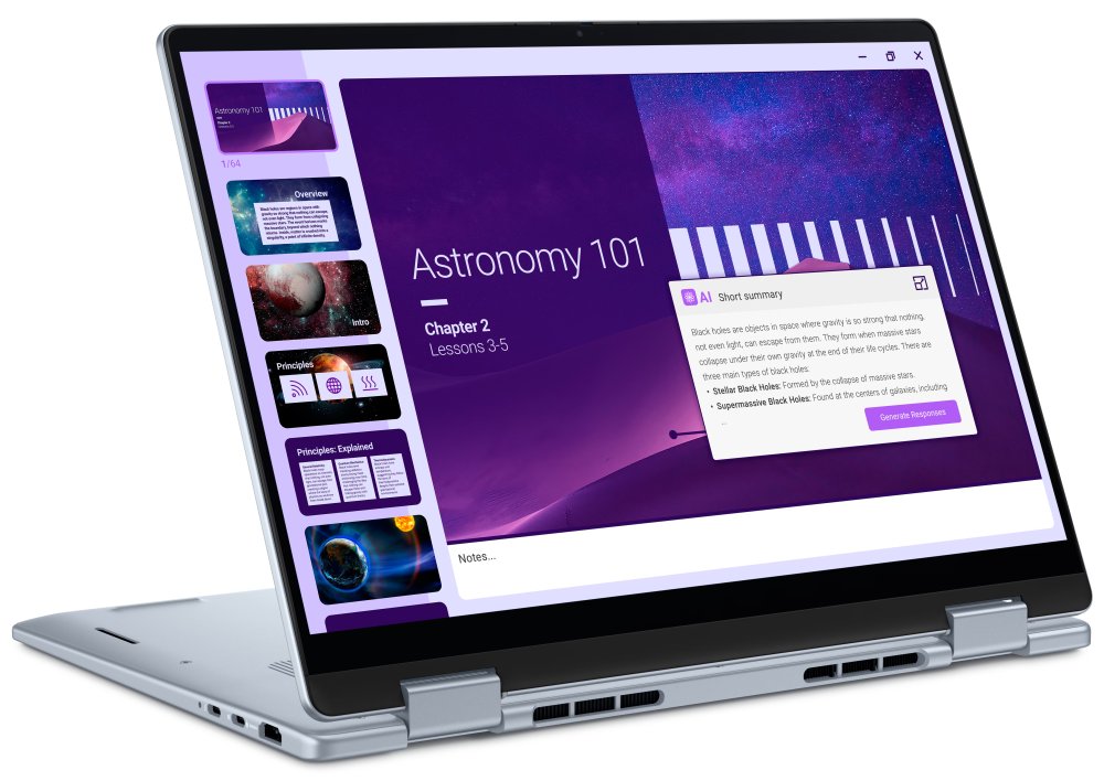 DELL 14 Plus 2v1 / Core Ultra 7 256V/ 16GB/ 1TB SSD/ 14" FHD+/ W11Pro/ modrý/ 3Y PS on-site DB04250_LNL_201