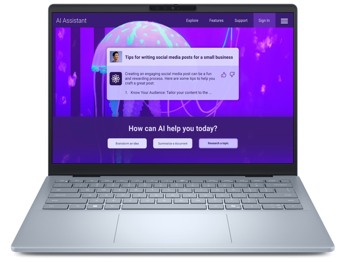 Dell 14 Plus DB14250 14" 2,5K U7/32GB/1TB/W11H DB14250_LNL_202_HOM