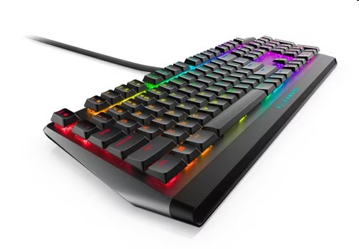DELL Alienware 510K Low-profile RGB Mechanická herná klávesnica - Dark Side of the Moon AW510K-G-WW