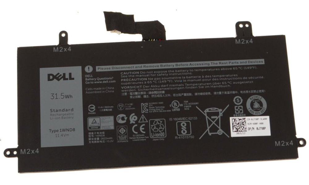DELL Baterie 3-cell 31,5W/HR LI-ION Latitude 5285 451-BBZE