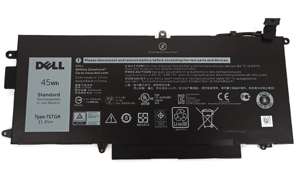 Dell Baterie 3-cell 45W/HR LI-ON pro Latitude 7280, 7389, 7390 2v1, 5289 451-BBZB