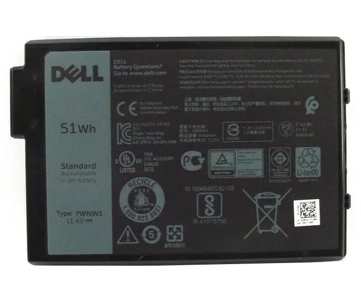 DELL Baterie 3-cell 51W/HR LI-ON Latitude Rugged 5420, 5424, 7424 Extreme 451-BCHG
