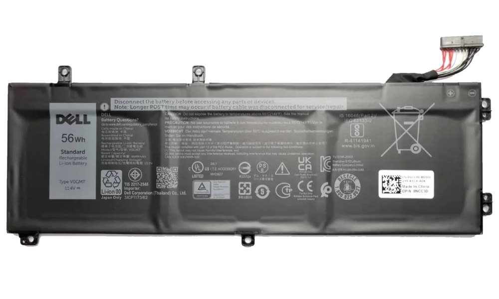 Dell Baterie 3-cell 56W/HR pro Vostro 7500, 7590, XPS 7590, 9560, 9570, Precision M5520, M5530,M5540 451-BCQB