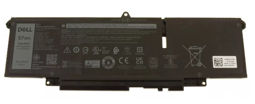 DELL Baterie 3-cell 57W/HR LI-ION pro Latitude 7340,7440,7450,7640 451-BDBU